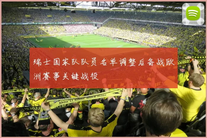 瑞士国家队队员名单调整后备战欧洲赛事关键战役
